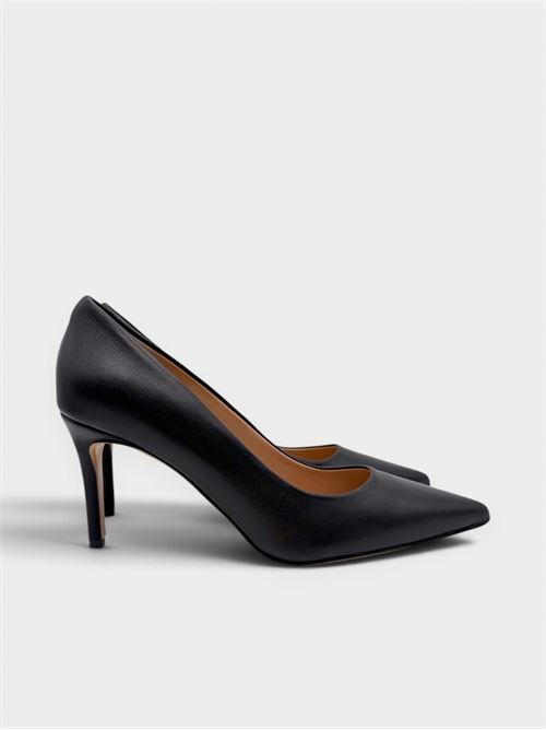 Décolleté nera in nappa con tacco IL LACCIO | SV25NAPPANERO